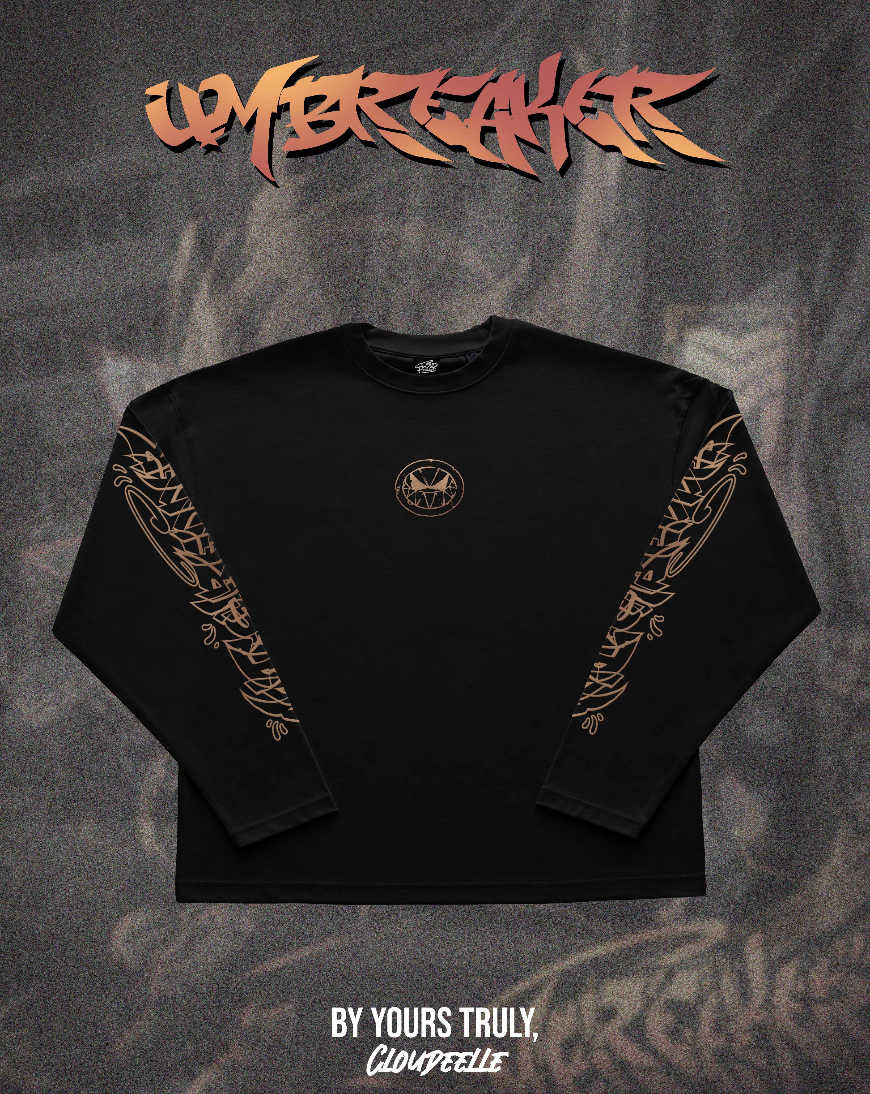 "Umbreaker" - Oversized Boxy LS Tee