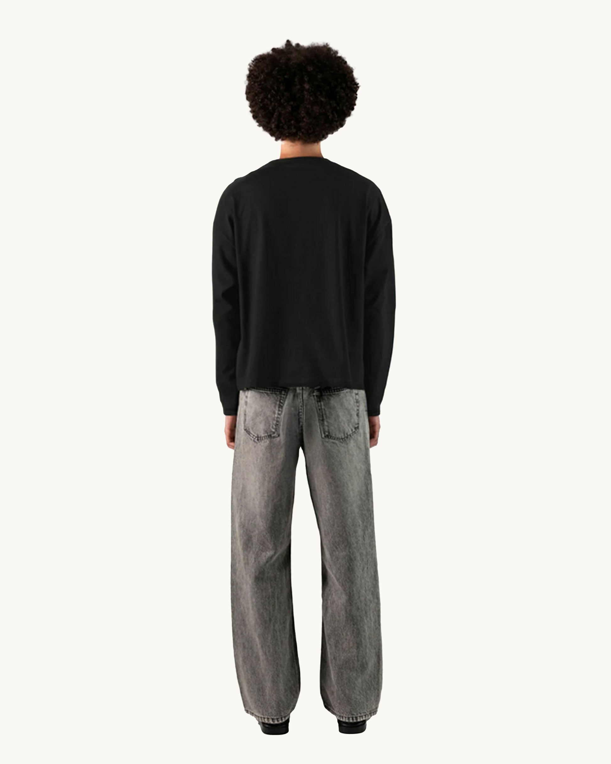 "Ares" - Oversized Boxy LS Tee