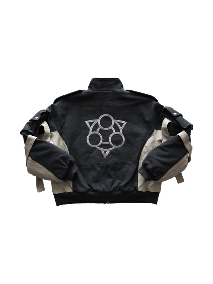 "The Raiders" - Canvas Clasp Bomber Jacket
