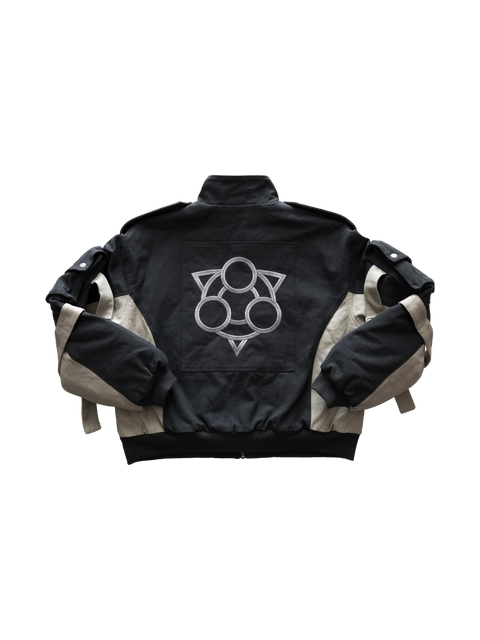 "The Raiders" - Canvas Clasp Bomber Jacket