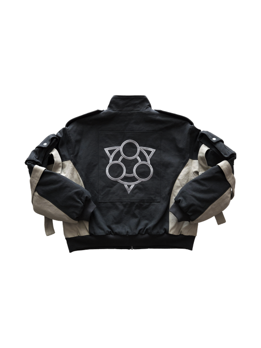 "The Raiders" - Canvas Clasp Bomber Jacket
