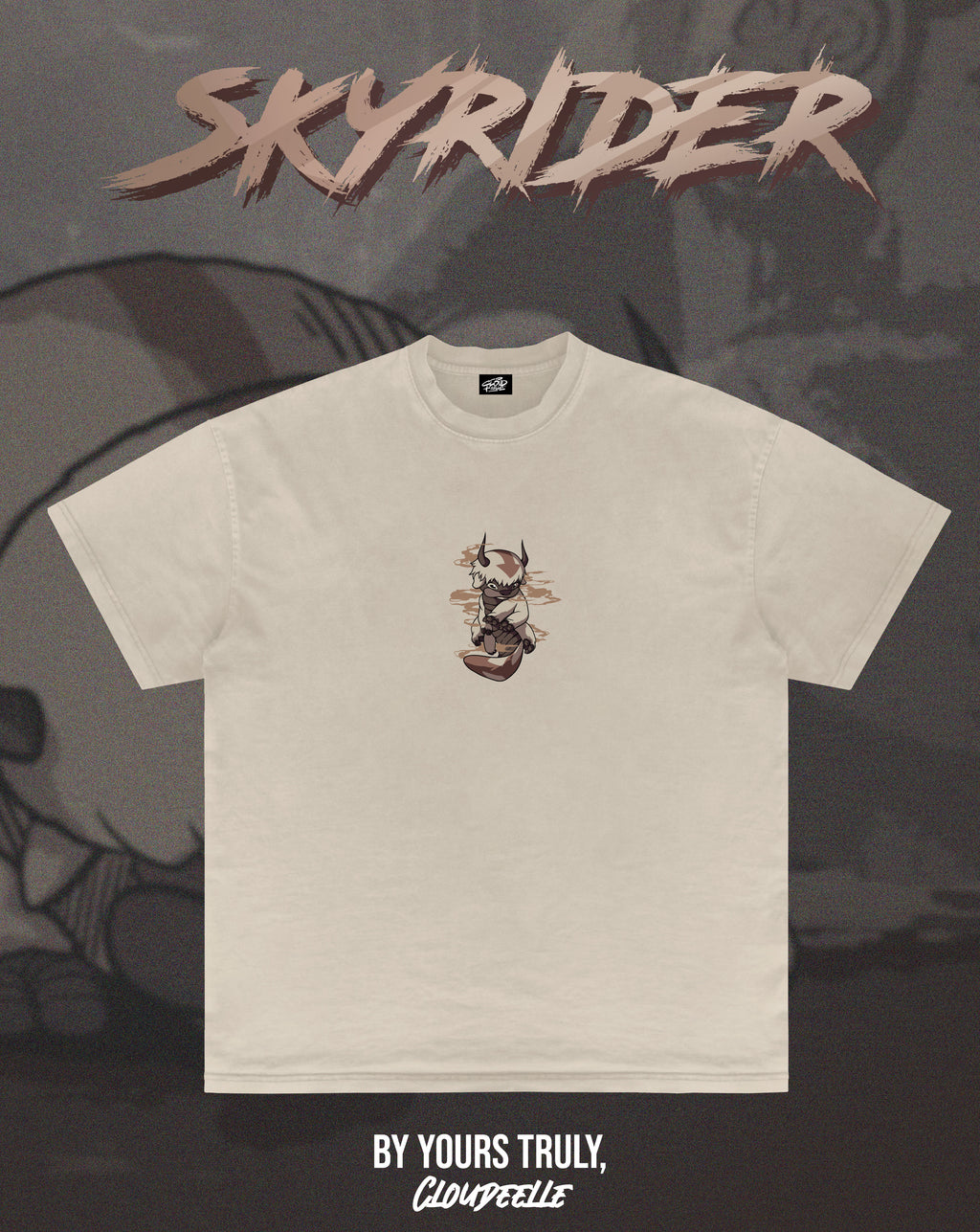 "Skyrider" - Oversized Tee
