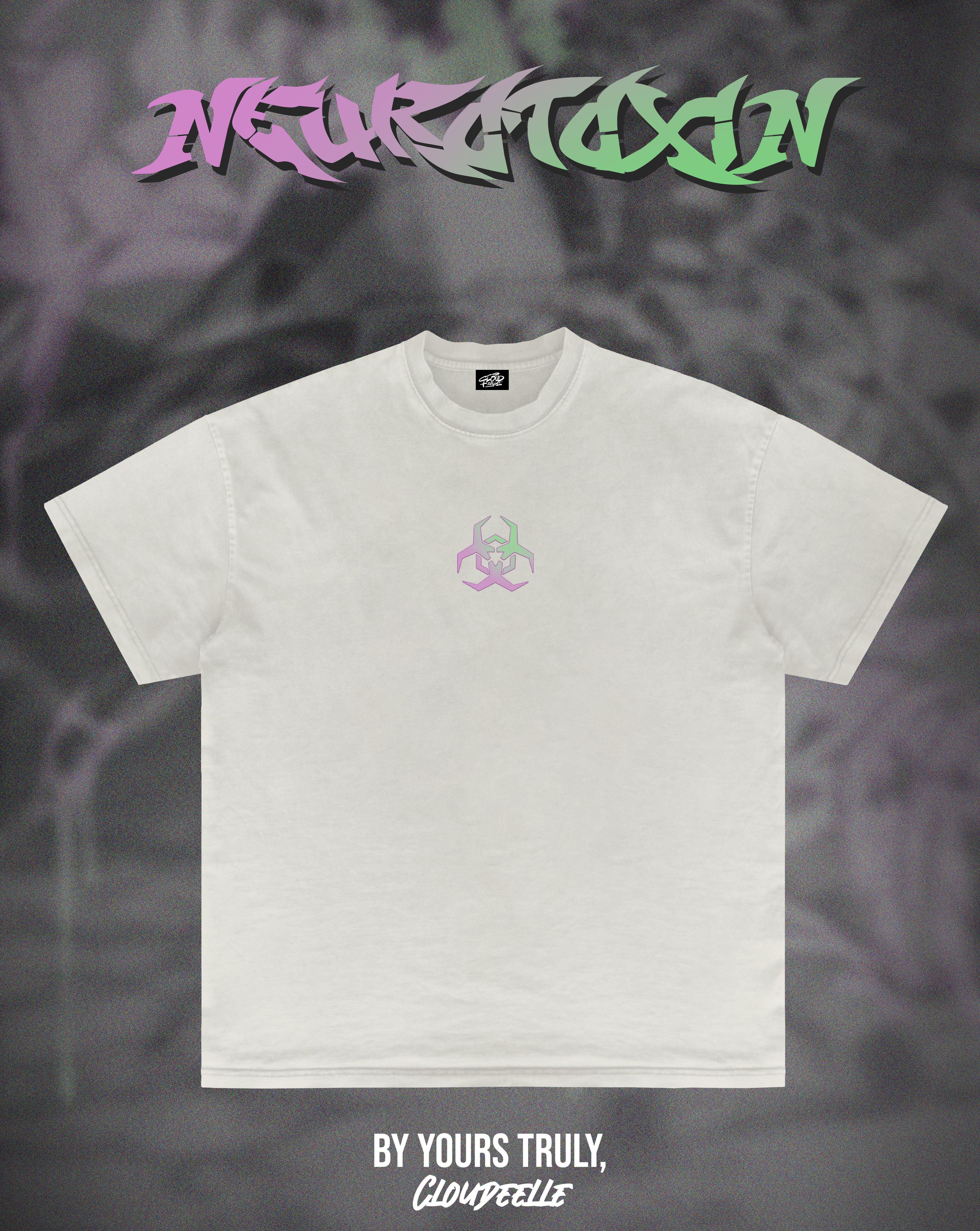 "Neurotoxin" - Oversized Tee (Vintage White Version)