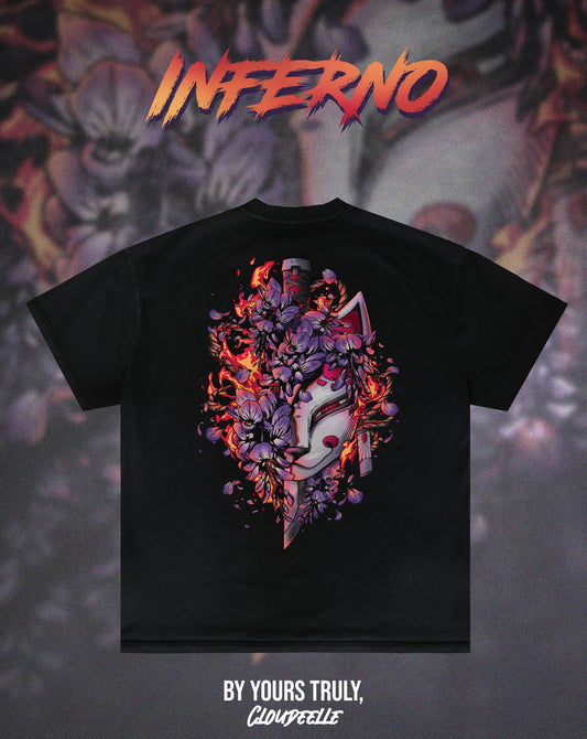 "Inferno" - Oversized Tee