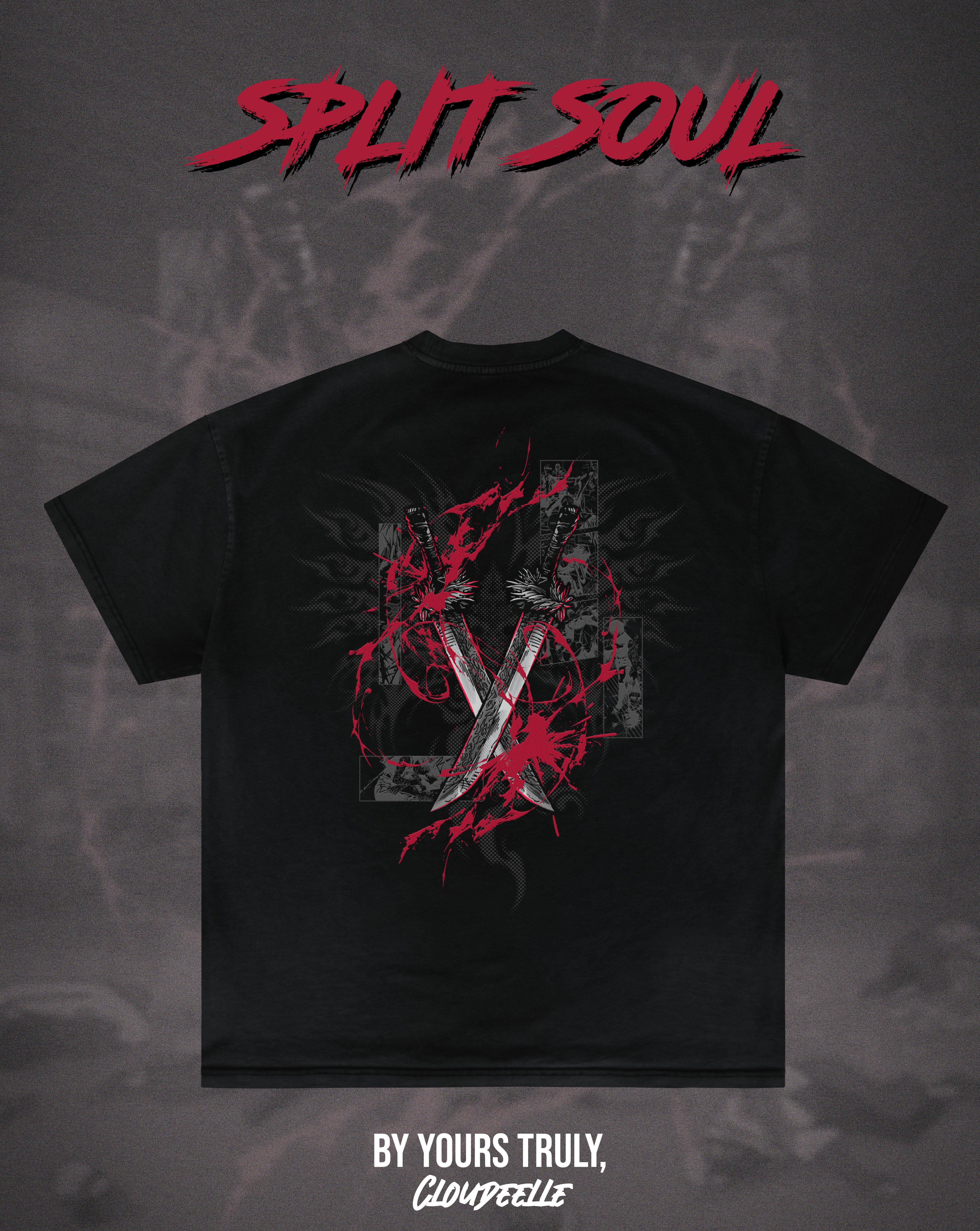 "Split Soul" - Oversized Tee