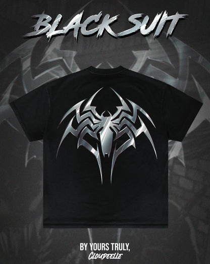 "Black Suit" - Oversized Tee