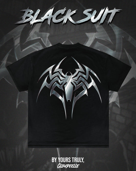 "Black Suit" - Oversized Tee
