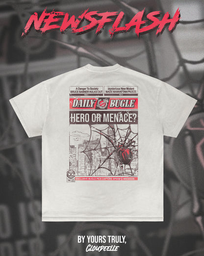 "Newsflash" - Oversized Tee