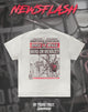 "Newsflash" - Oversized Tee