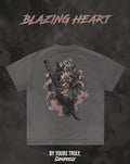 "Blazing Heart" - Oversized Tee
