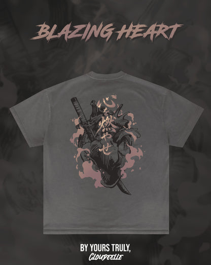 "Blazing Heart" - Oversized Tee