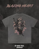 "Blazing Heart" - Oversized Tee