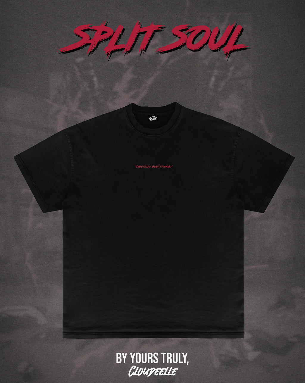 "Split Soul" - Oversized Tee
