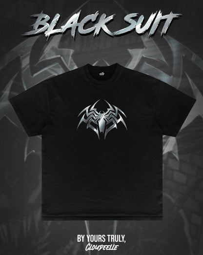 "Black Suit" - Oversized Tee