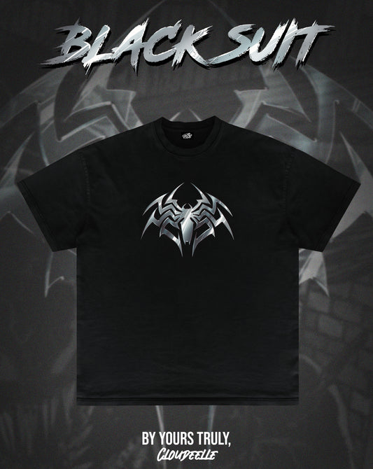 "Black Suit" - Oversized Tee