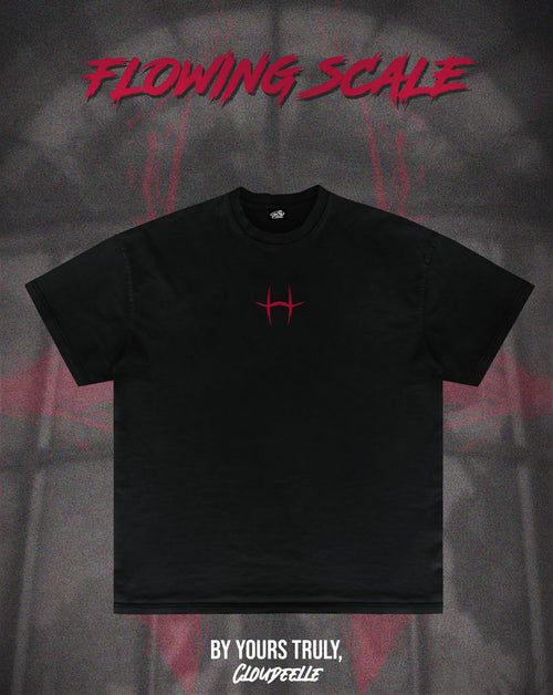 "Flowing Scale" - Oversized Tee