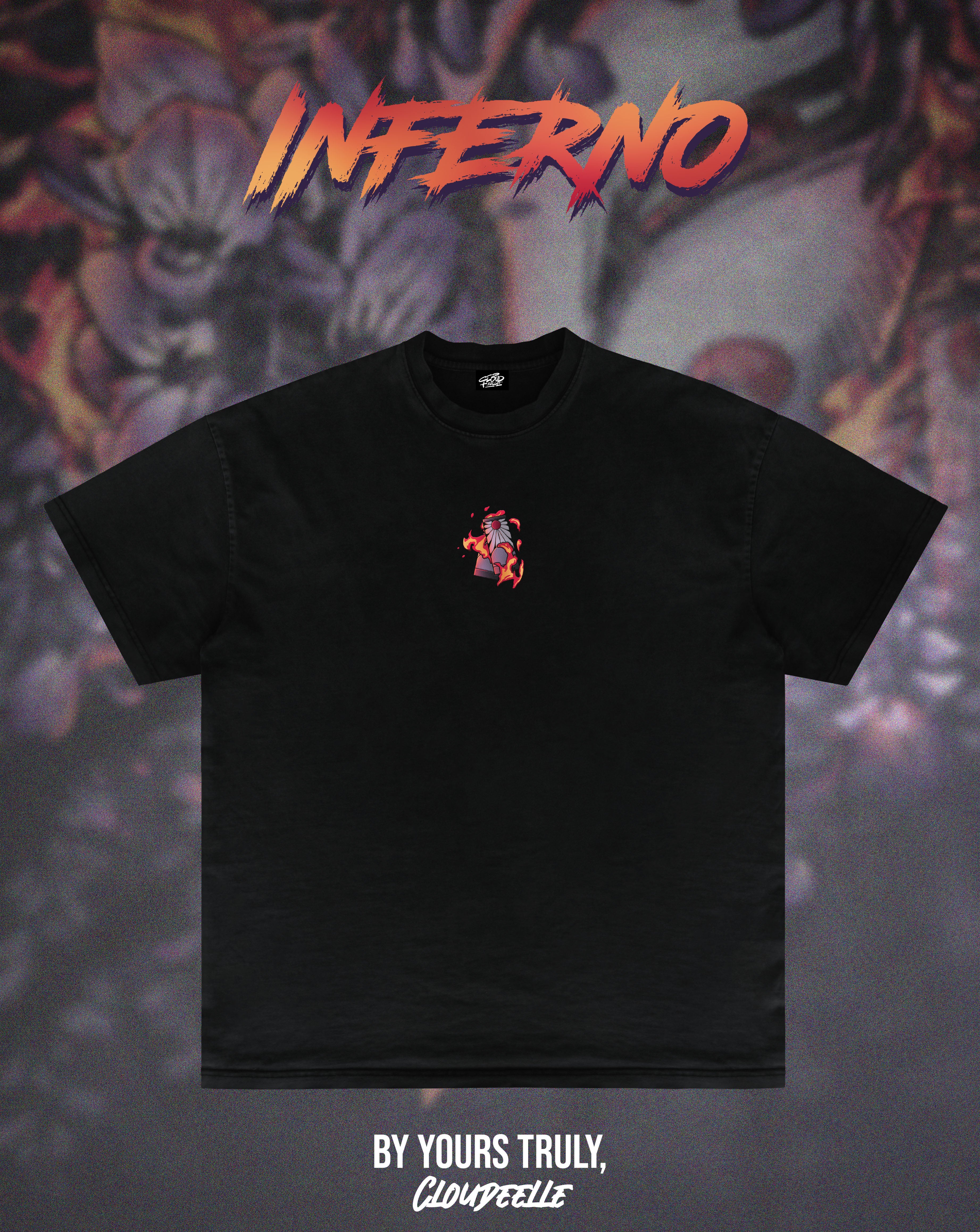 "Inferno" - Oversized Tee