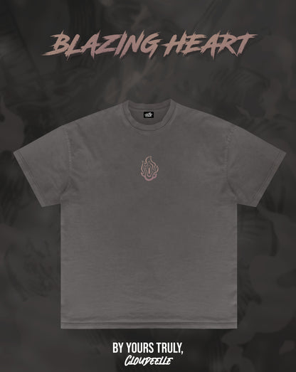 "Blazing Heart" - Oversized Tee