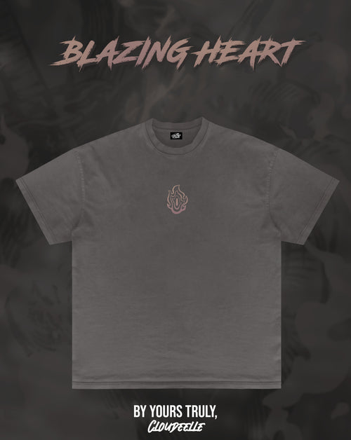 "Blazing Heart" - Oversized Tee