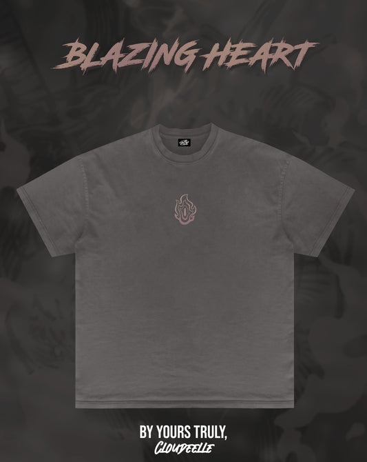 "Blazing Heart" - Oversized Tee