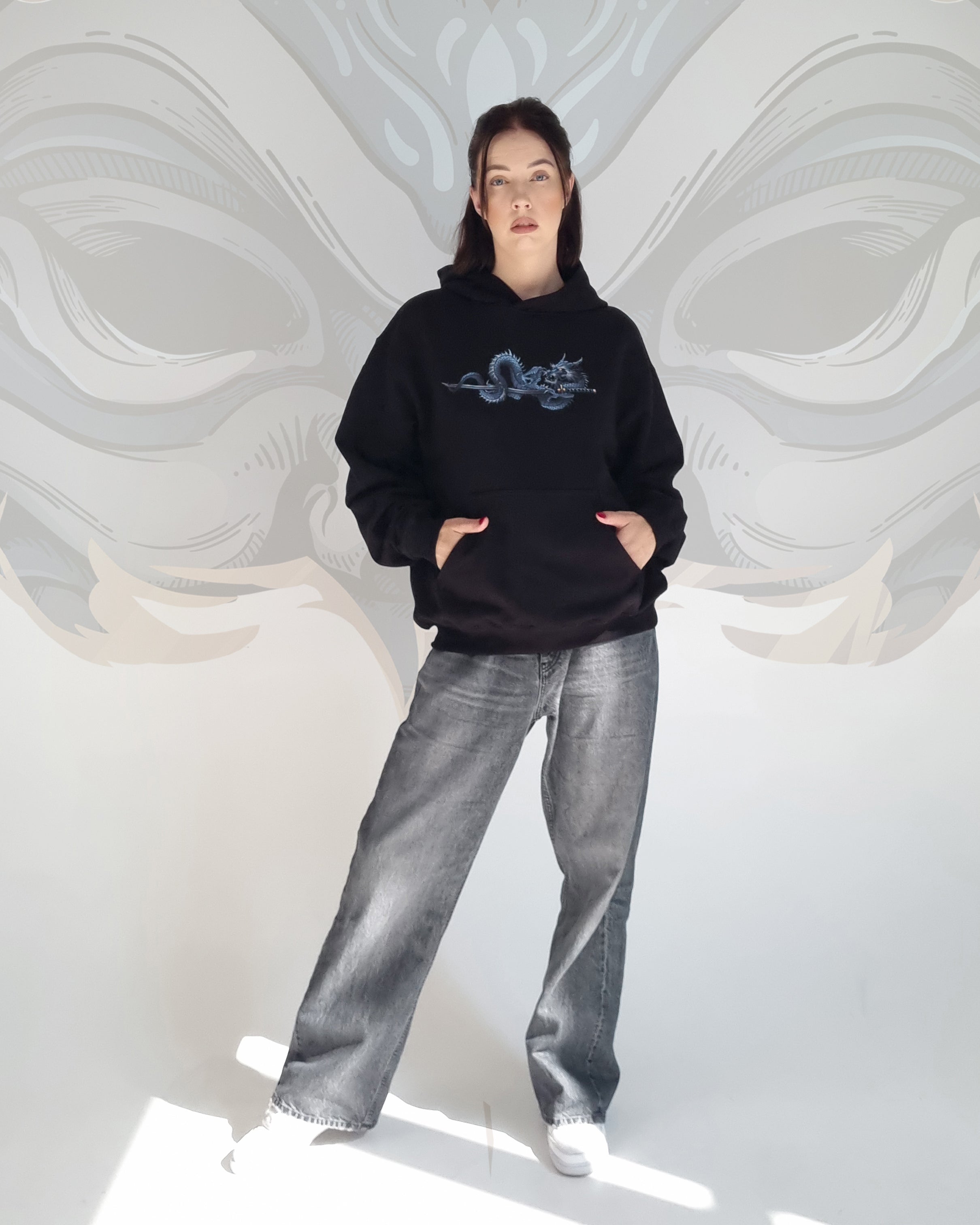 "Blue Spirit" - Oversized Hoodie