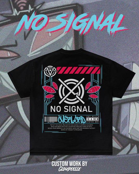"No Signal" - Oversized Tee