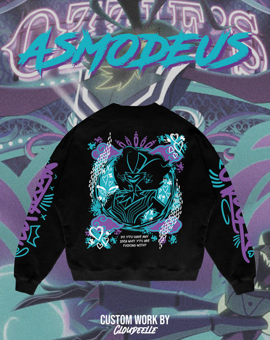 "Asmodeus" - Oversized Crewneck