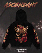 "Ascendant" - Oversized ZIP-UP Hoodie