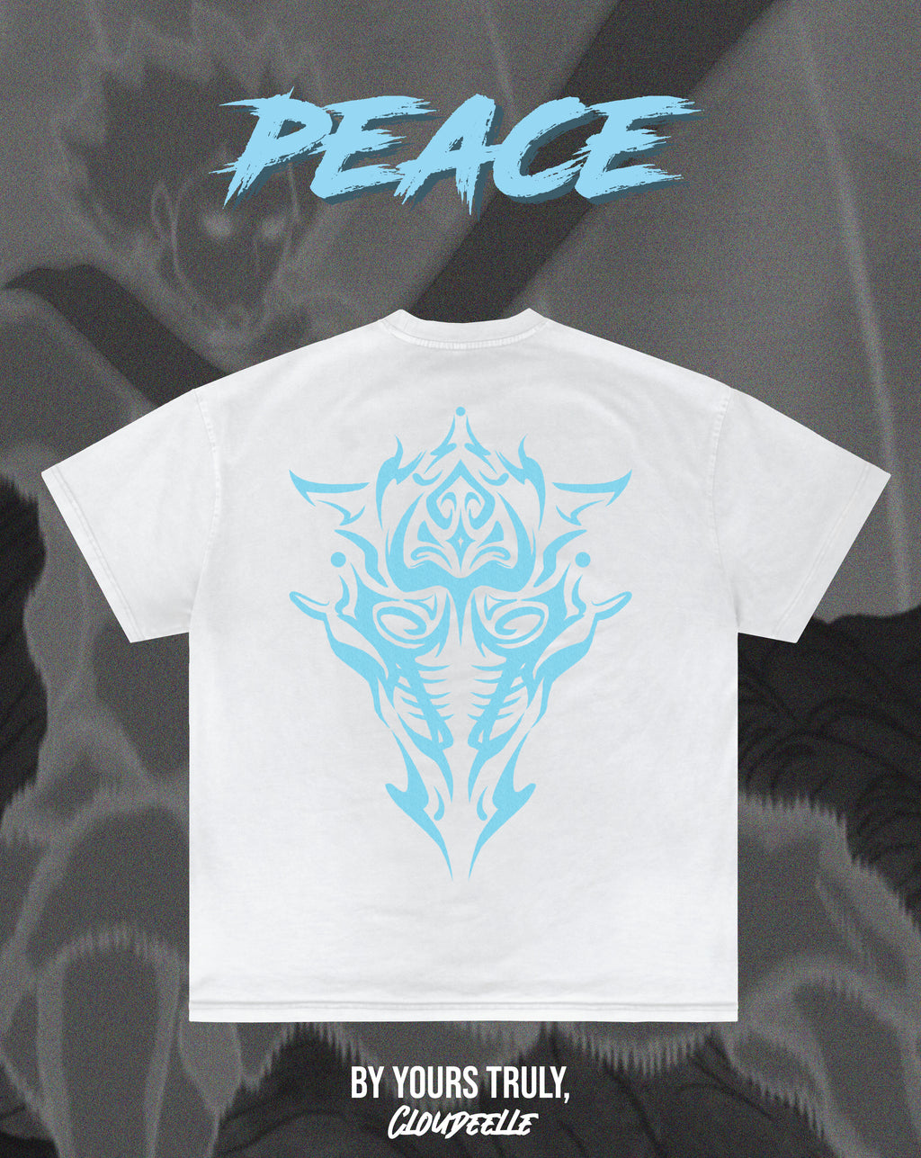 "Peace" - Oversized Tee