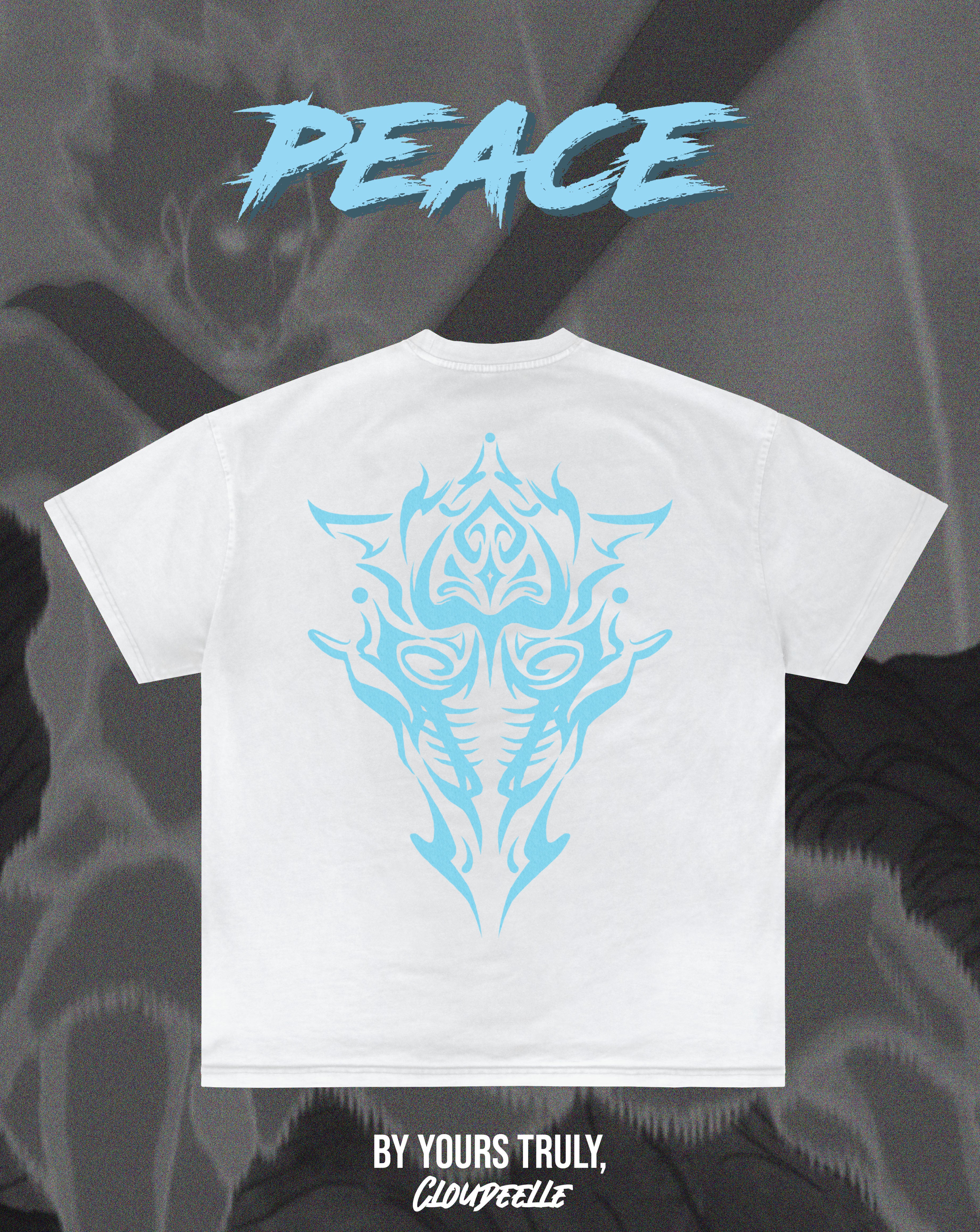 "Peace" - Oversized Tee