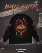 "Inari Faith" - Oversized Longsleeve Tee