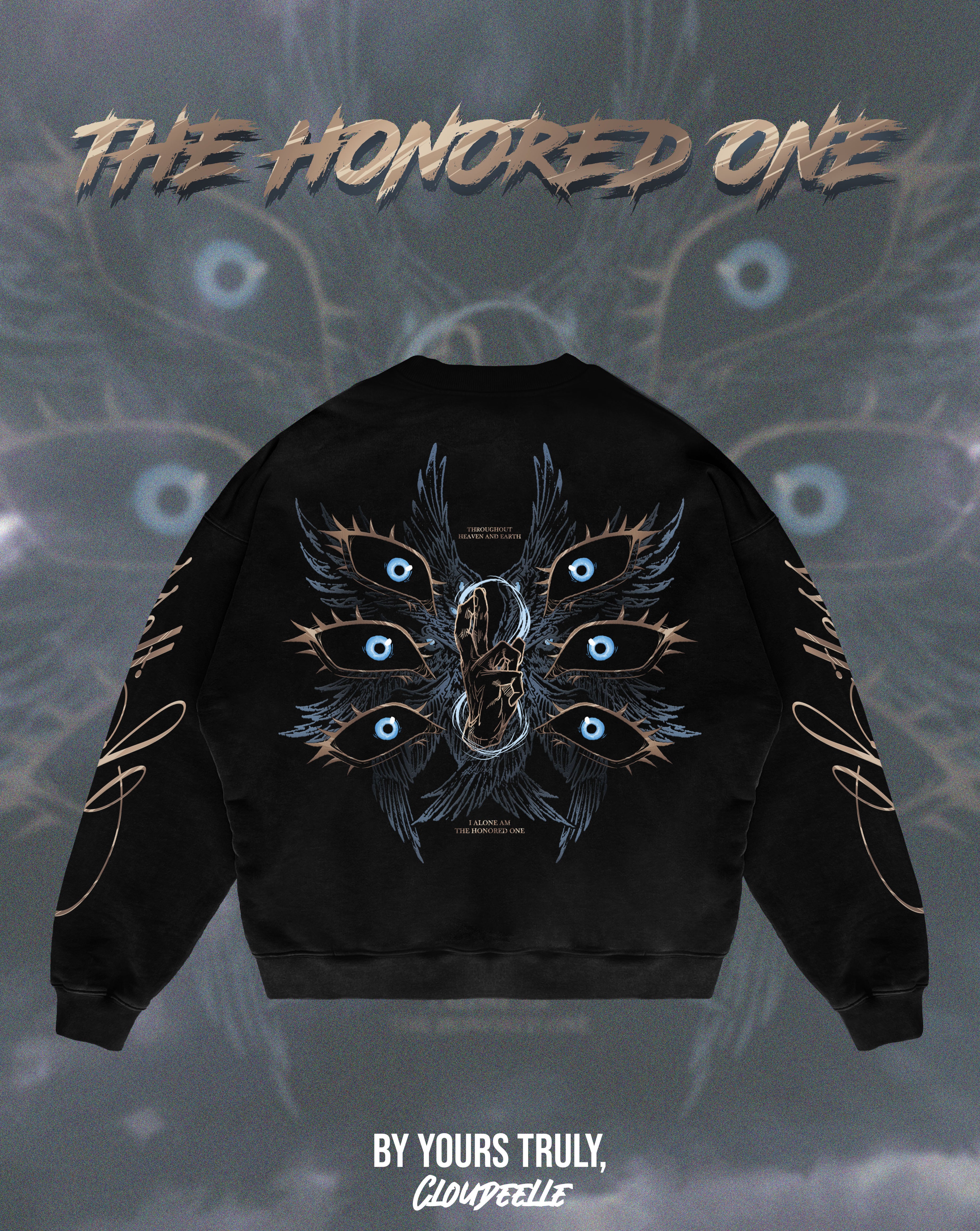 "The Honored One" - Oversized Crewneck
