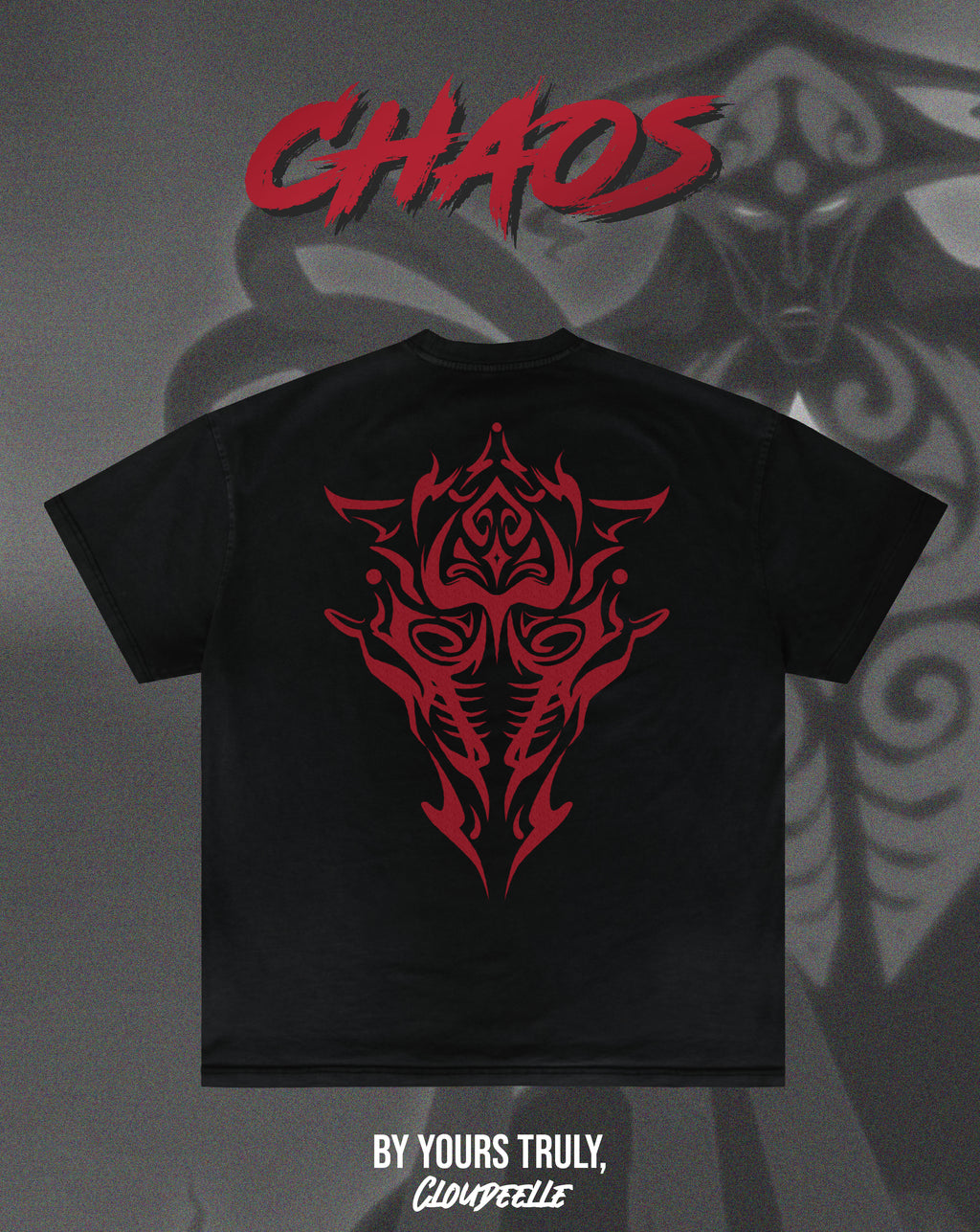 "Chaos" - Oversized Tee