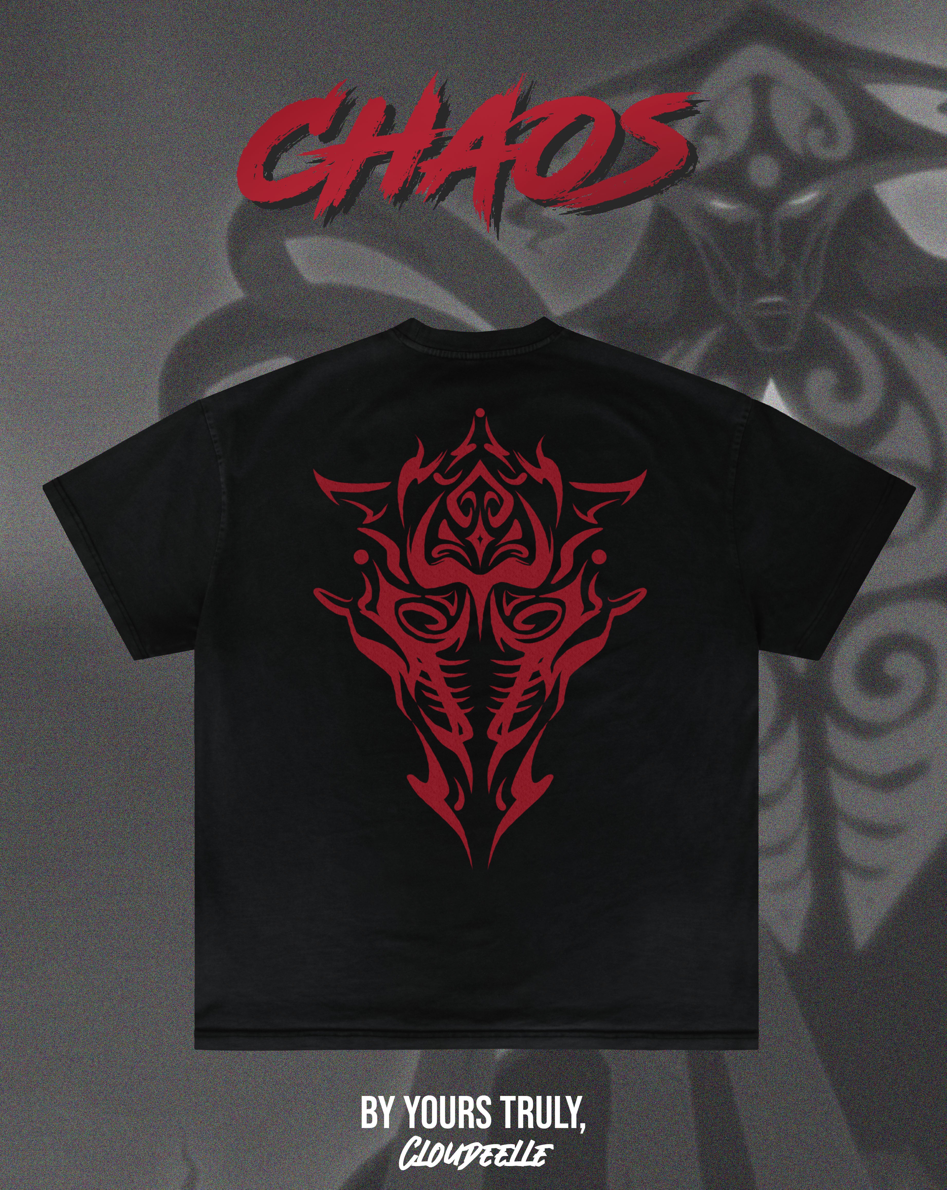 "Chaos" - Oversized Tee