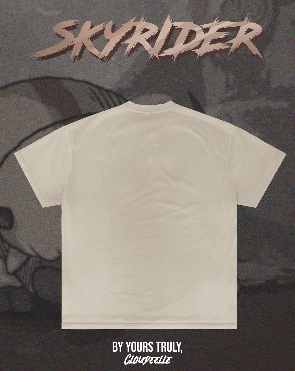 "Skyrider" - Oversized Tee
