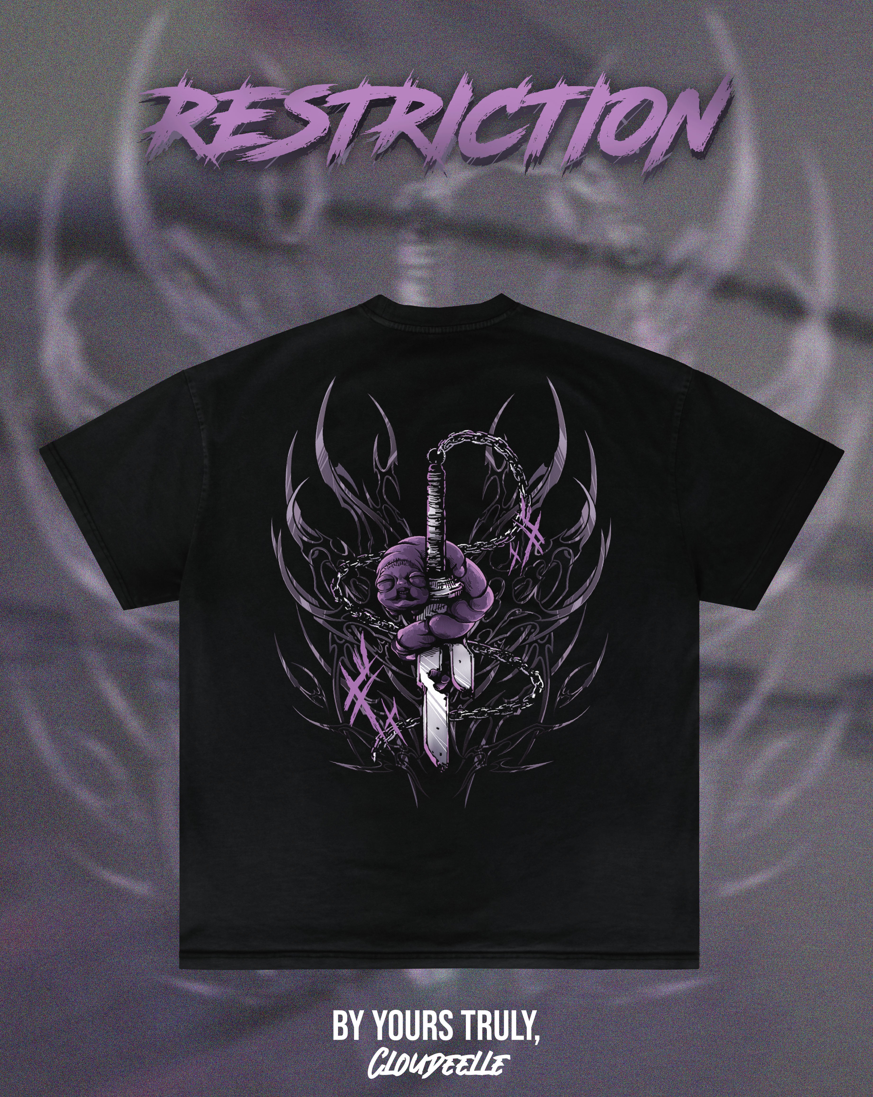 "Restriction" - Oversized Tee