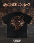 "Gilded Claws" - Oversized Tee (Black Version)