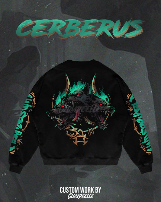 "Hade's Cerberus" - Oversized Crewneck