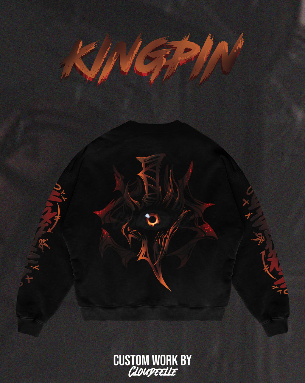 "Kingpin" - Oversized Crewneck