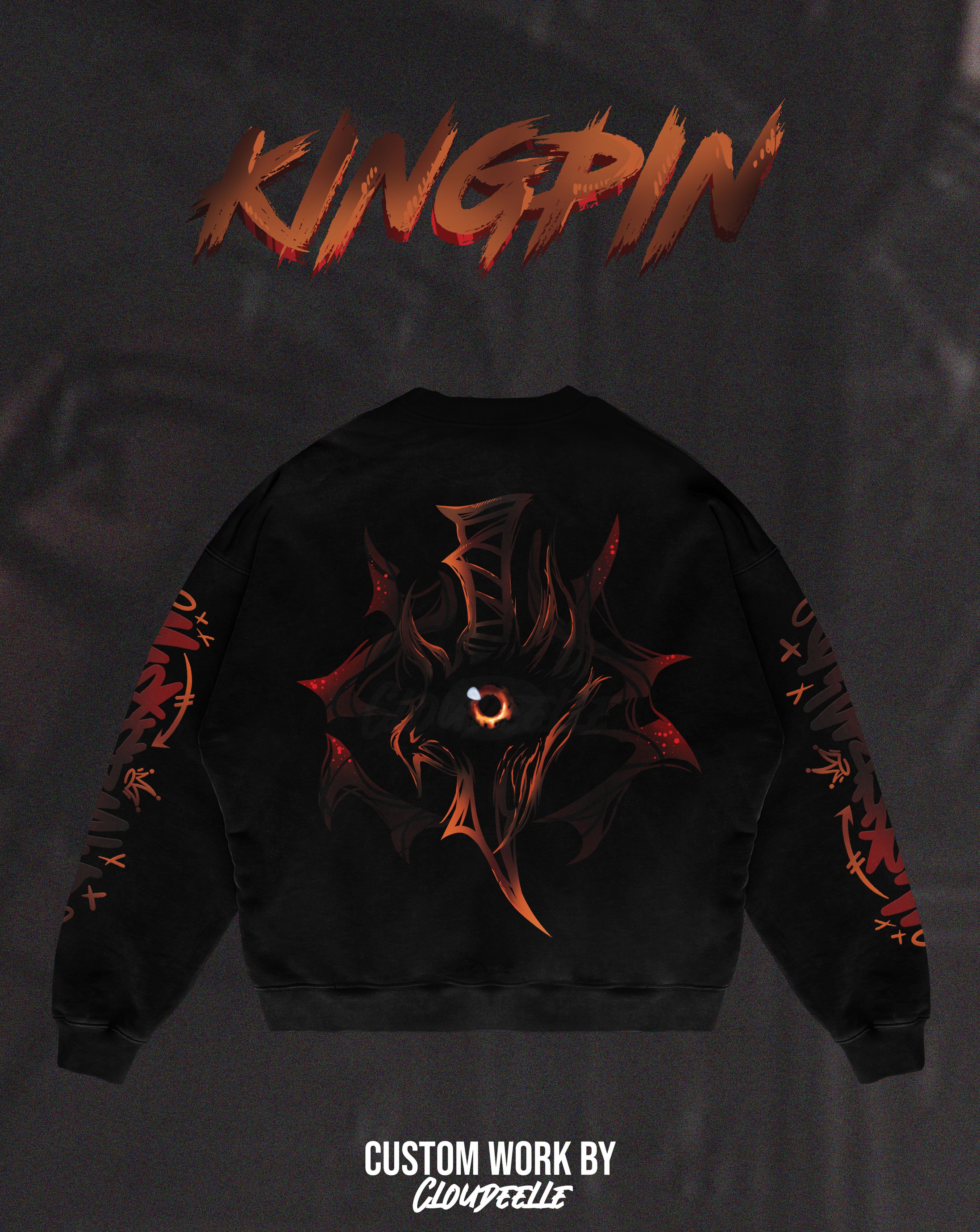 "Kingpin" - Oversized Crewneck