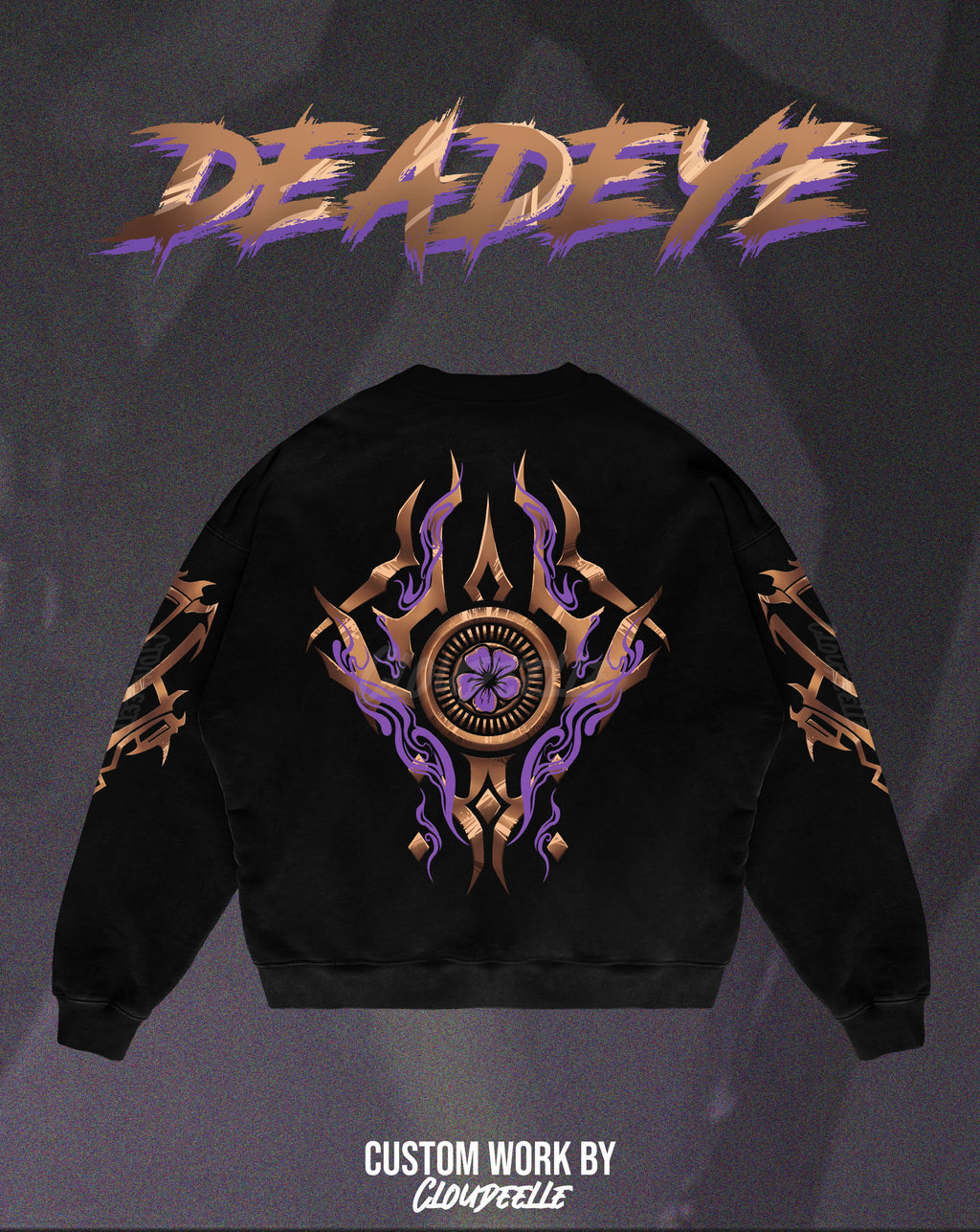 "Deadeye" - Oversized Crewneck