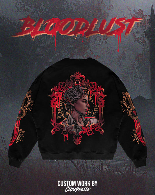 "Bloodlust" - Oversized Crewneck