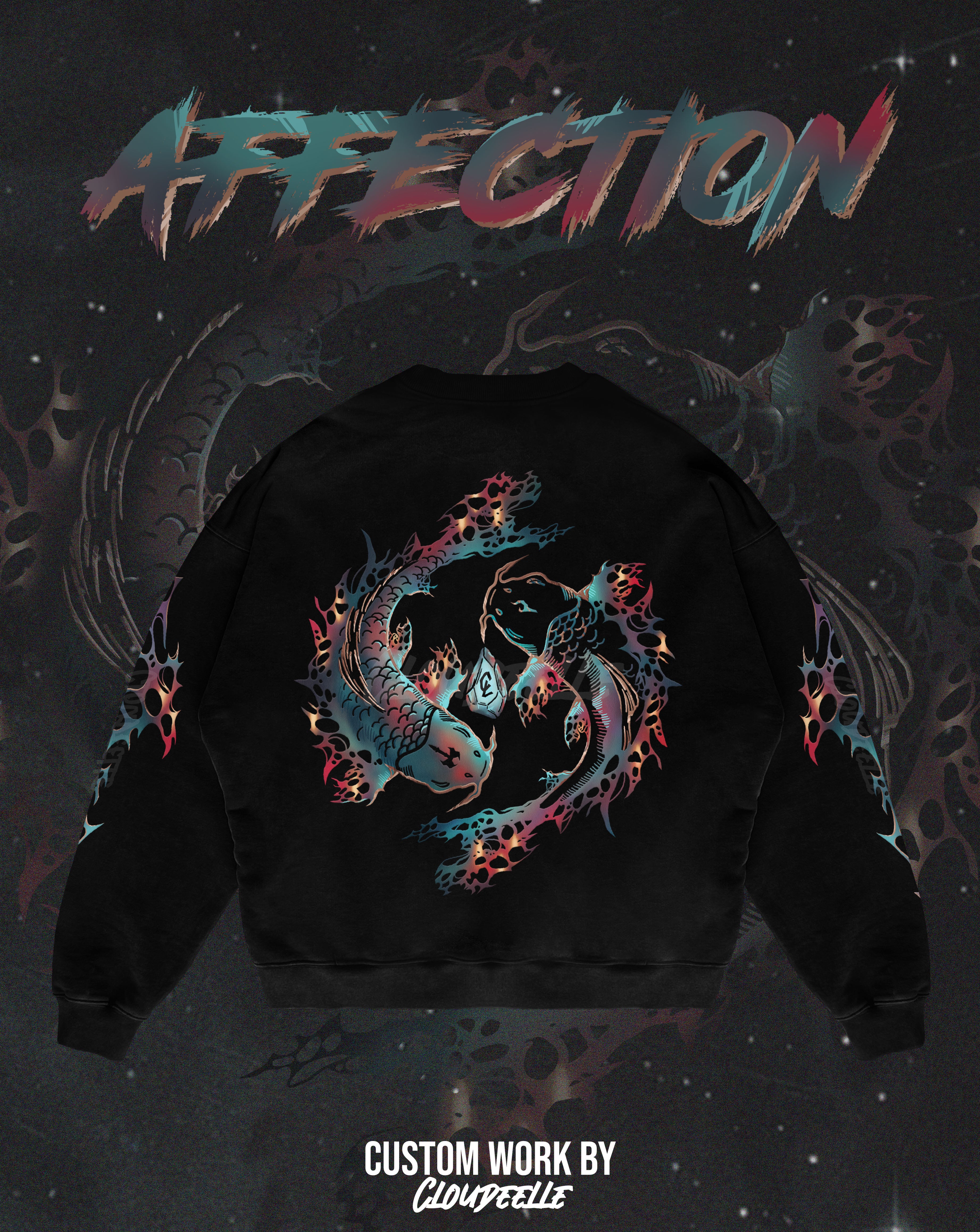 "Affection" - Oversized Crewneck