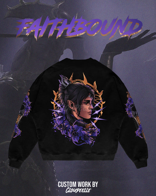 "Faithbound" - Oversized Crewneck