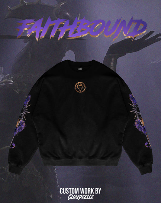 "Faithbound" - Oversized Crewneck