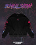 "Emulsion" - Oversized Crewneck