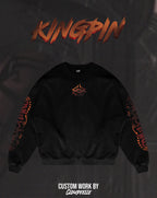 "Kingpin" - Oversized Crewneck