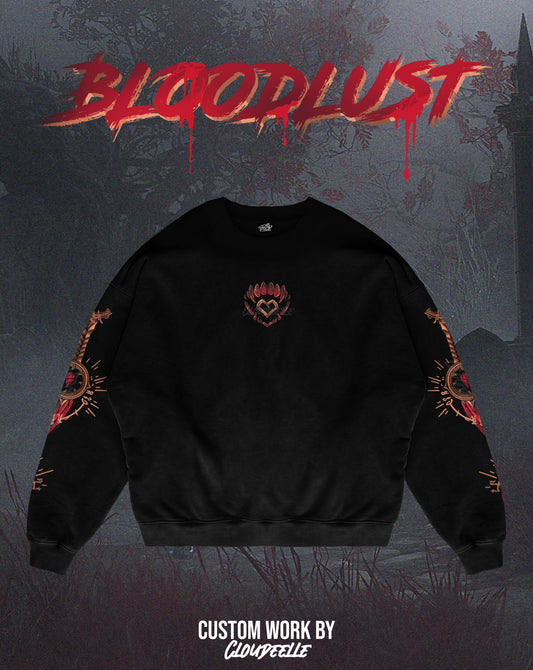 "Bloodlust" - Oversized Crewneck