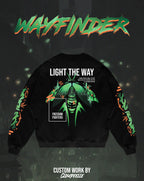 "Wayfinder" - Oversized Crewneck