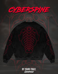 "Cyberspine" - Oversized Crewneck (Red Version)
